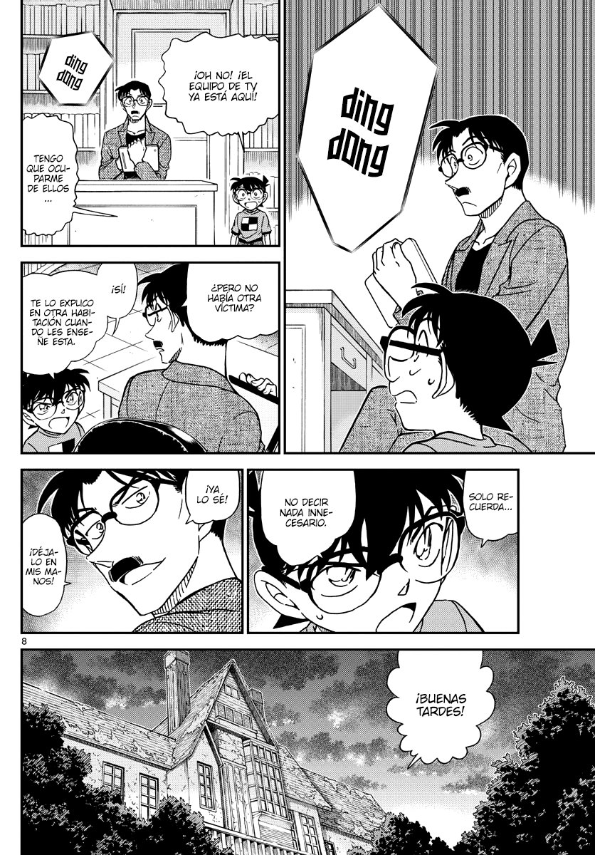 Detective Conan Capitulo 1059: Instrucciones antes del show página 8