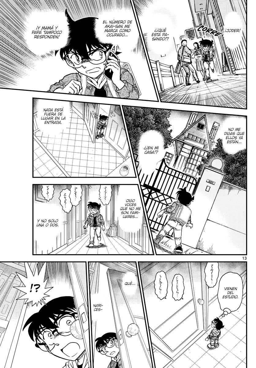 Detective Conan Capitulo 1061: El ID ensangrentado página 14