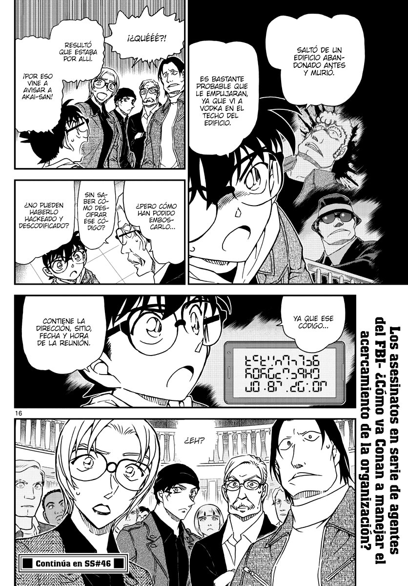 Detective Conan Capitulo 1061: El ID ensangrentado página 17