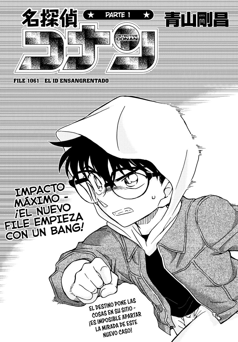 Detective Conan Capitulo 1061: El ID ensangrentado página 2