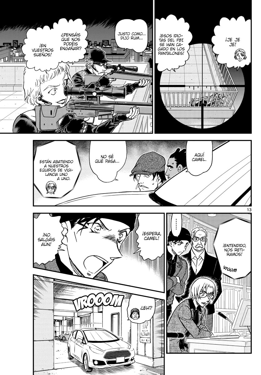 Detective Conan Capitulo 1062: La trampa en la esquina página 13