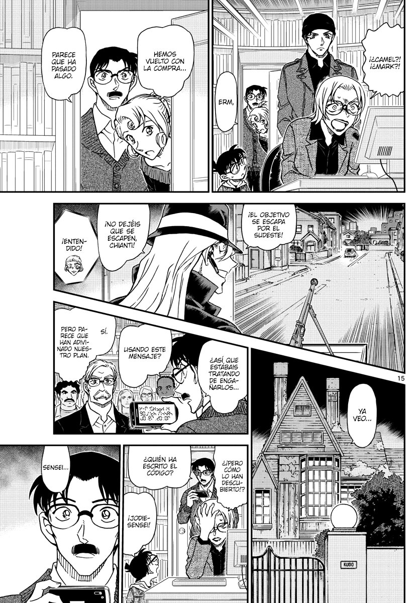 Detective Conan Capitulo 1062: La trampa en la esquina página 15