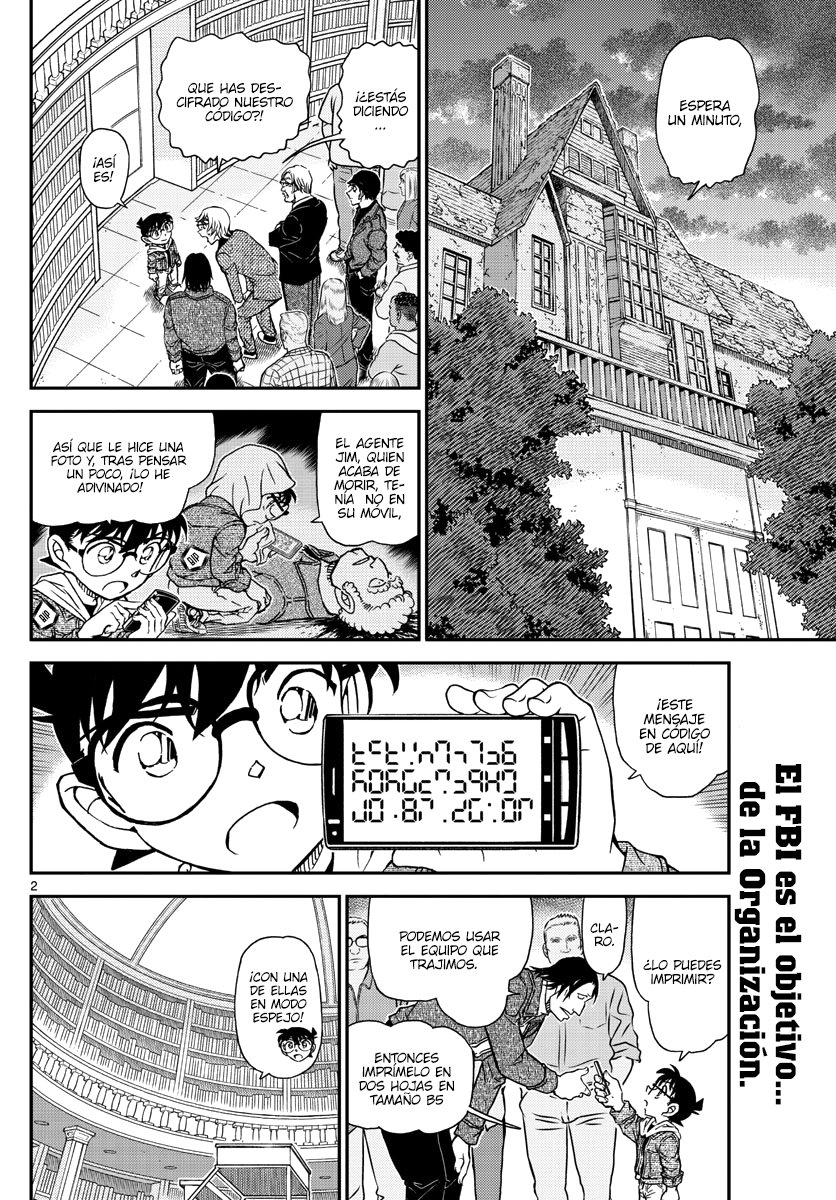 Detective Conan Capitulo 1062: La trampa en la esquina página 2