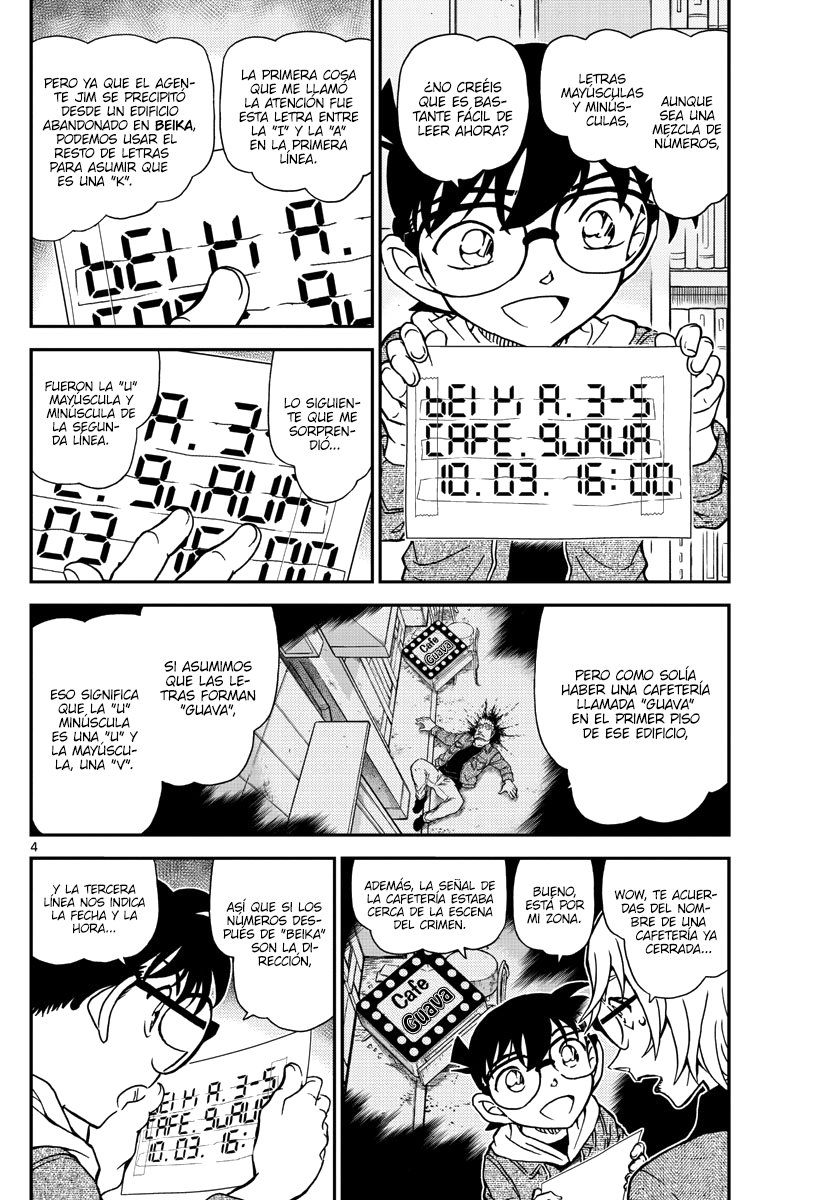 Detective Conan Capitulo 1062: La trampa en la esquina página 4