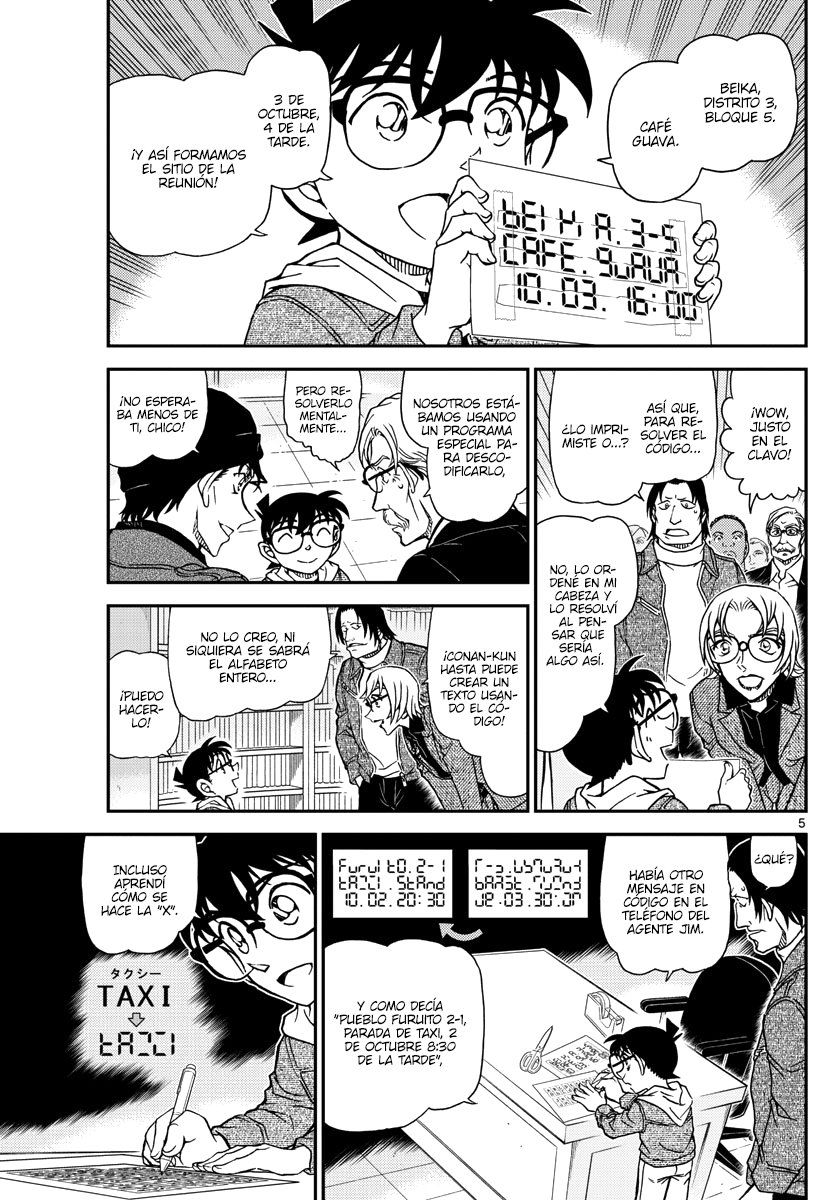 Detective Conan Capitulo 1062: La trampa en la esquina página 5