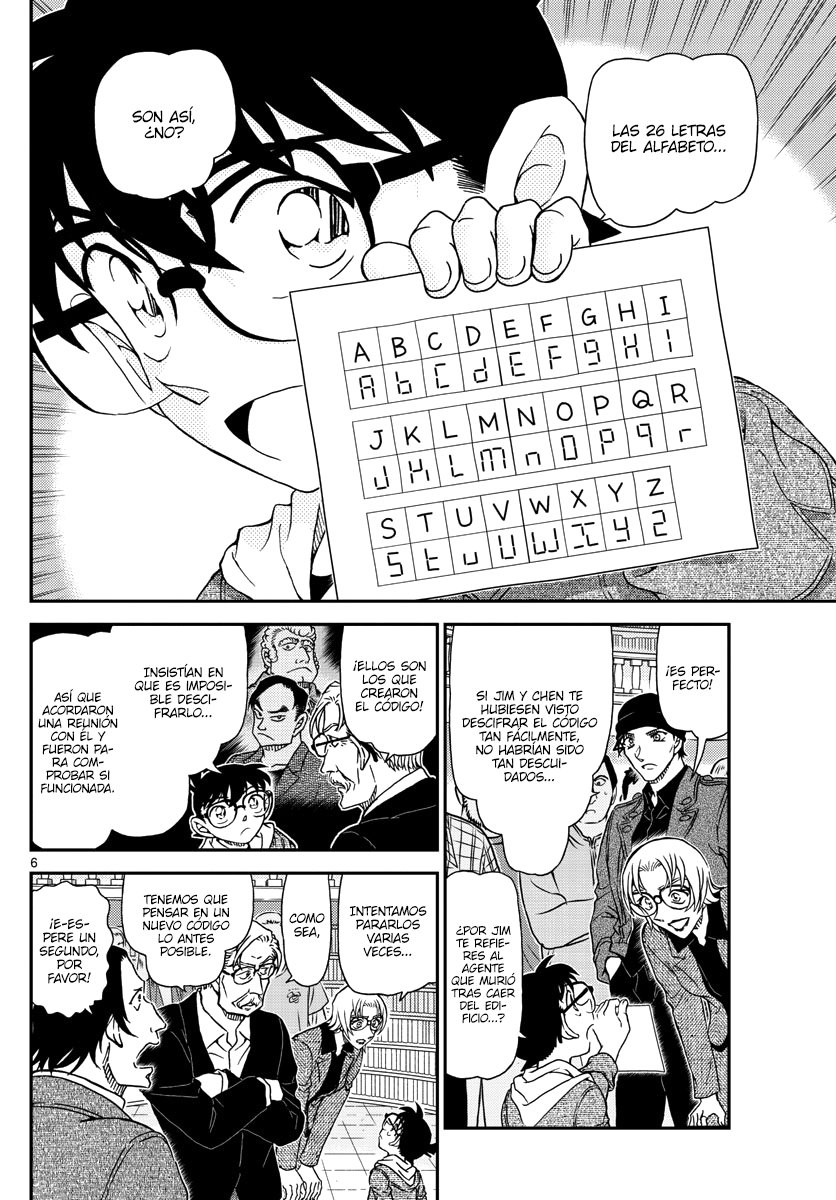 Detective Conan Capitulo 1062: La trampa en la esquina página 6