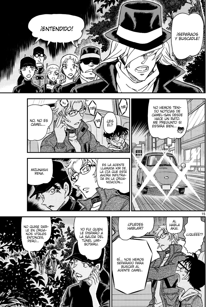 Detective Conan Capitulo 1064: Una luz en la oscuridad página 15