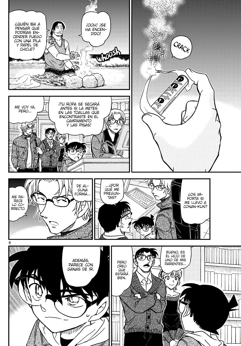 Detective Conan Capitulo 1064: Una luz en la oscuridad página 6