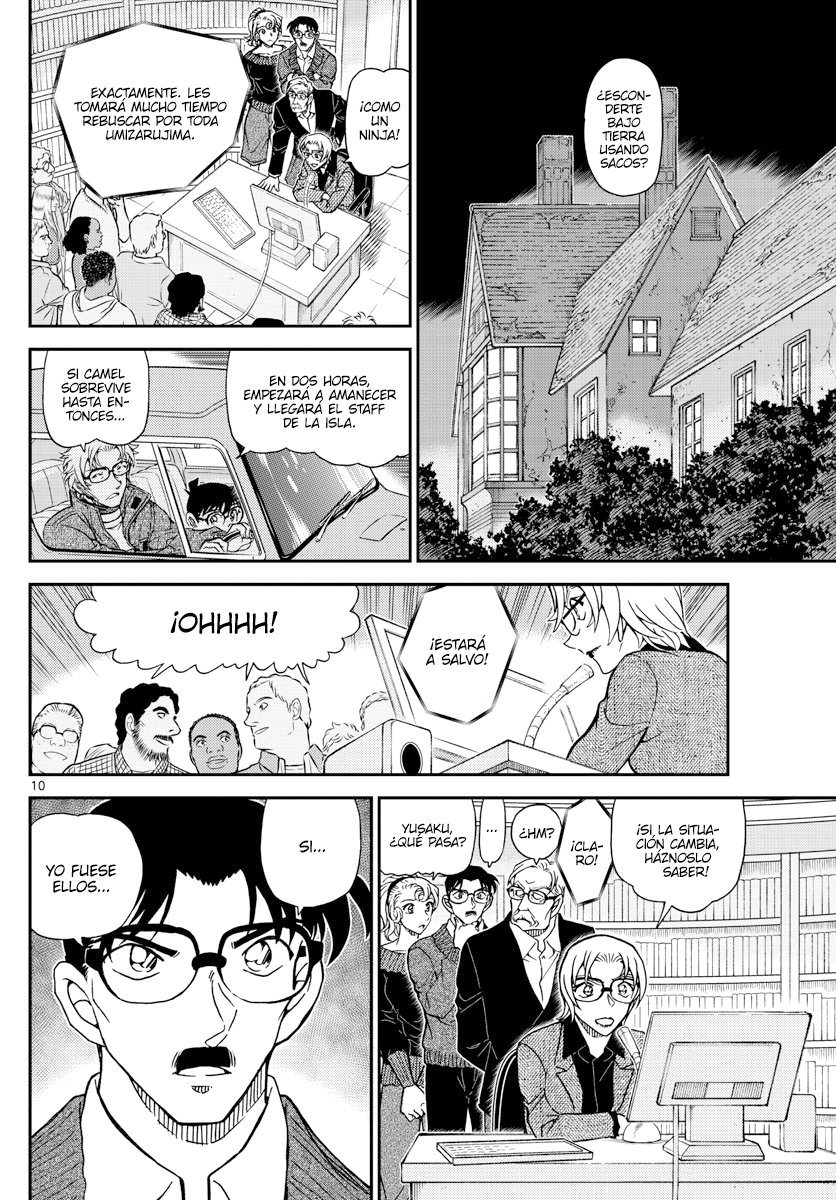 Detective Conan Capitulo 1065: Cazador y presa página 10