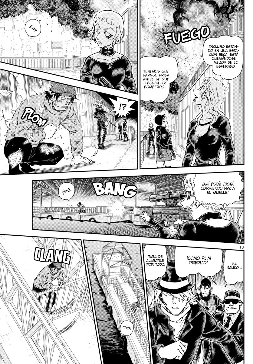 Detective Conan Capitulo 1065: Cazador y presa página 13