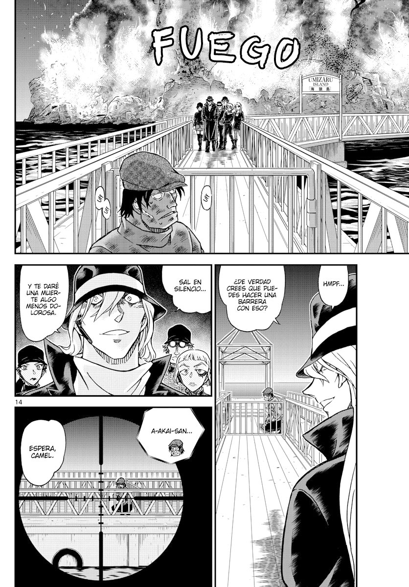 Detective Conan Capitulo 1065: Cazador y presa página 14