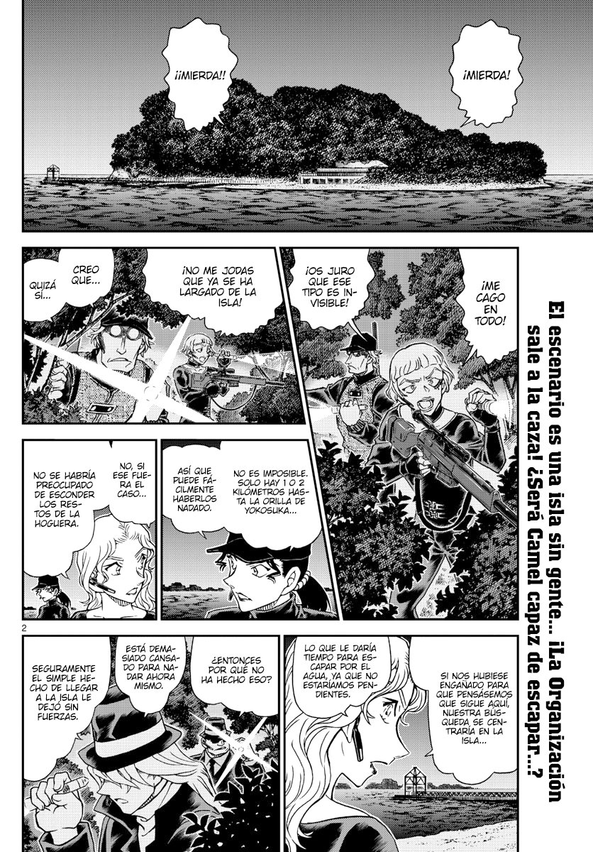Detective Conan Capitulo 1065: Cazador y presa página 2