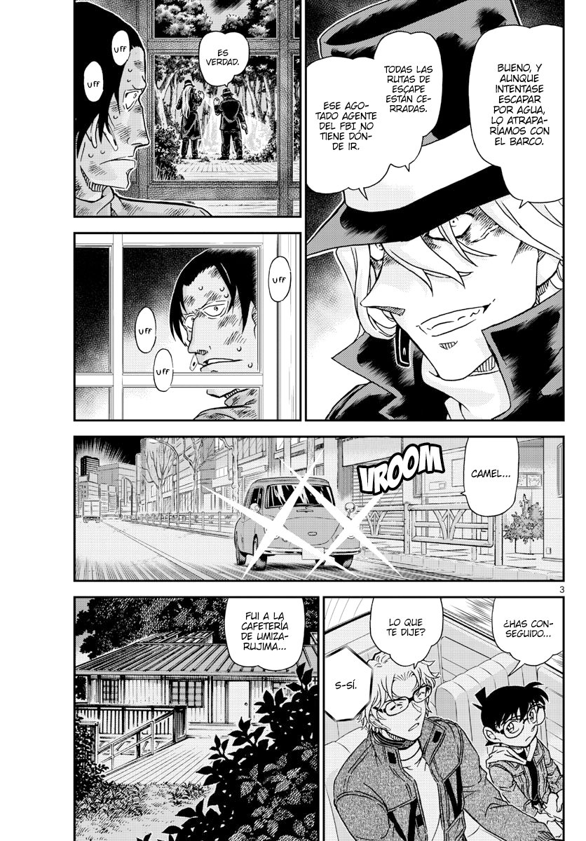 Detective Conan Capitulo 1065: Cazador y presa página 3