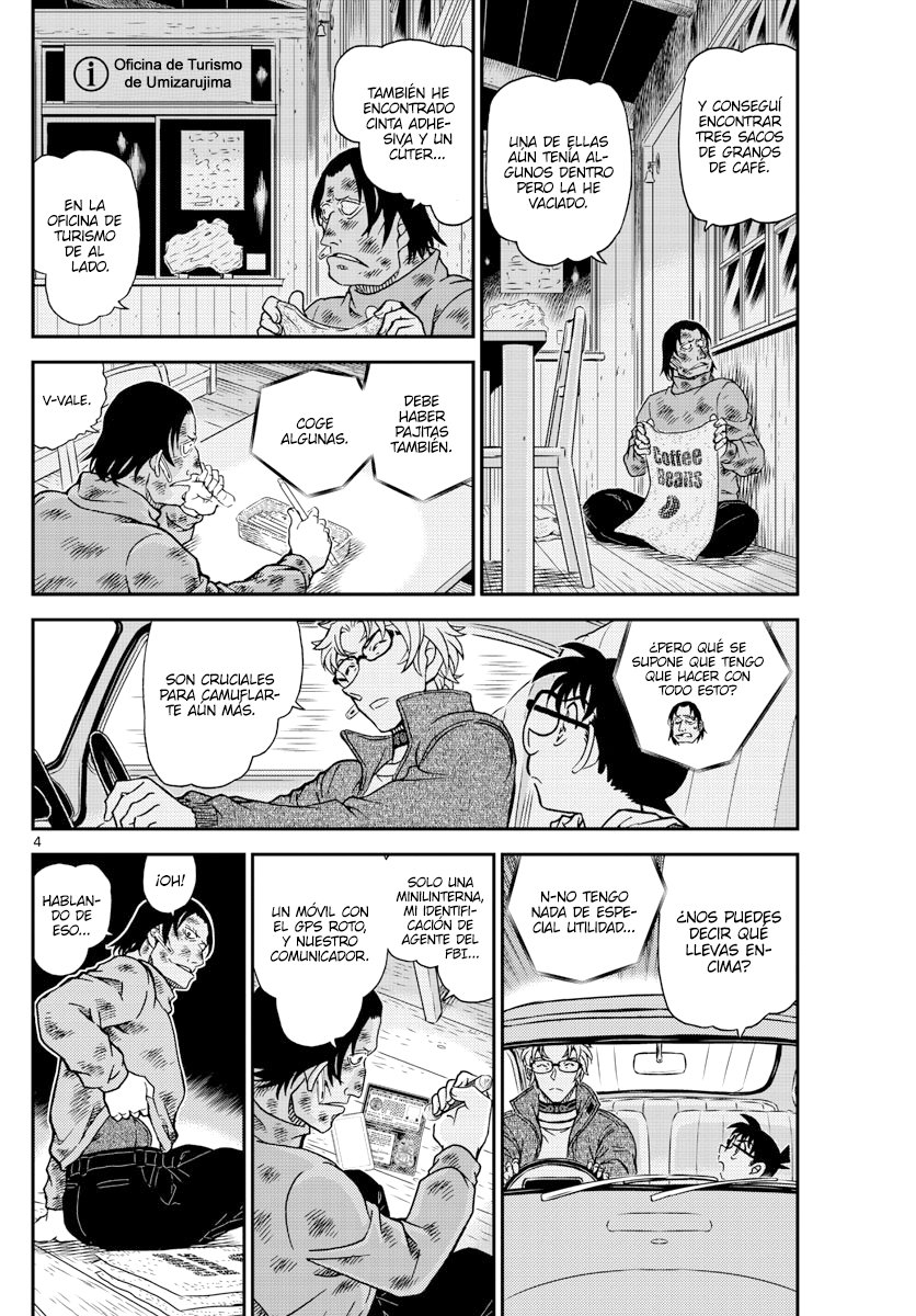 Detective Conan Capitulo 1065: Cazador y presa página 4