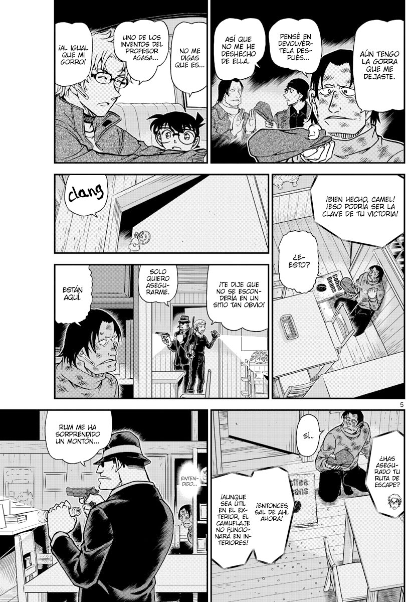 Detective Conan Capitulo 1065: Cazador y presa página 5