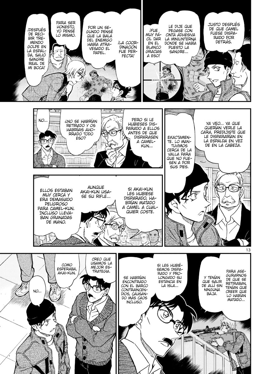 Detective Conan Capitulo 1066: RUM página 13