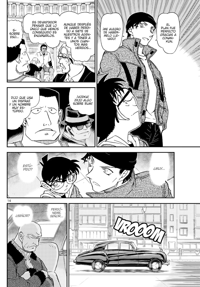 Detective Conan Capitulo 1066: RUM página 14