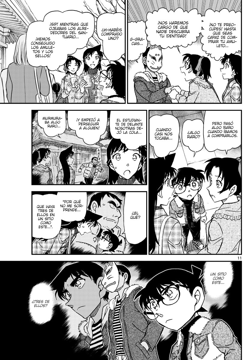 Detective Conan Capitulo 1067: Una visita secreta al santuario página 11