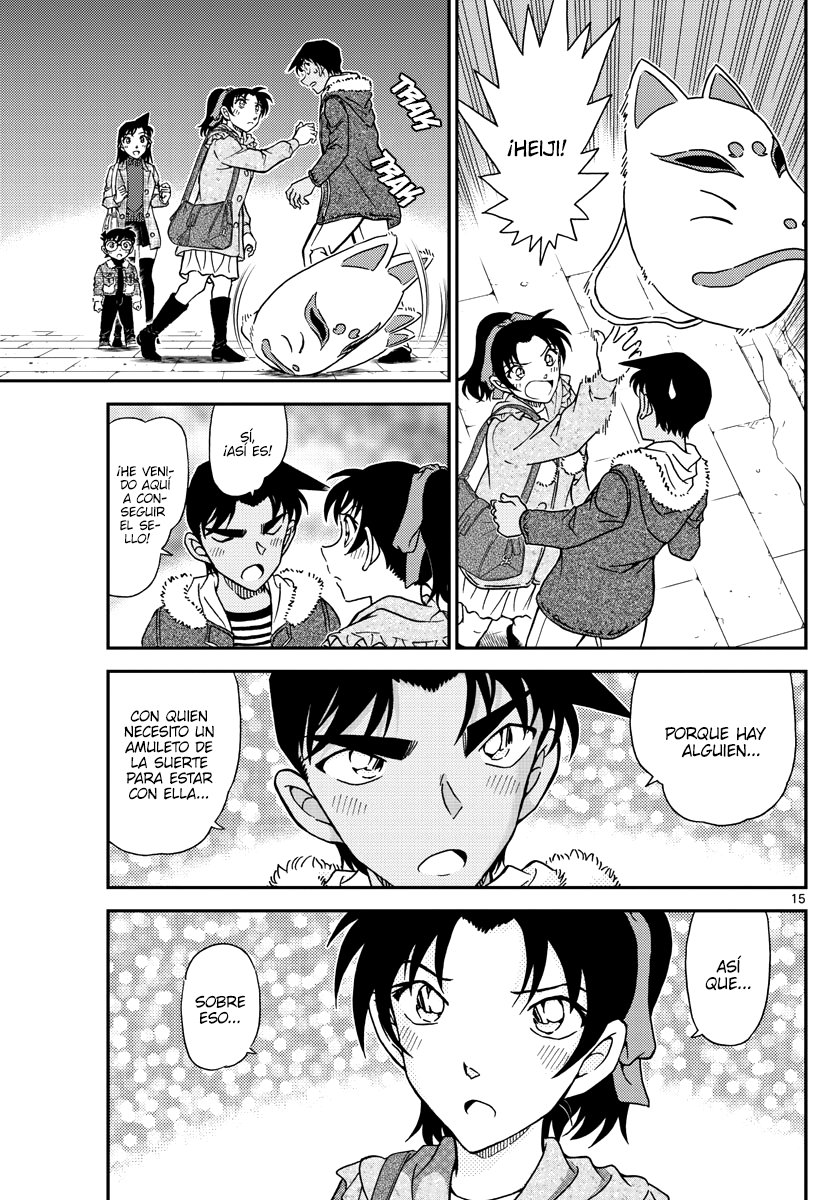 Detective Conan Capitulo 1069: Muñeco de nieve página 15