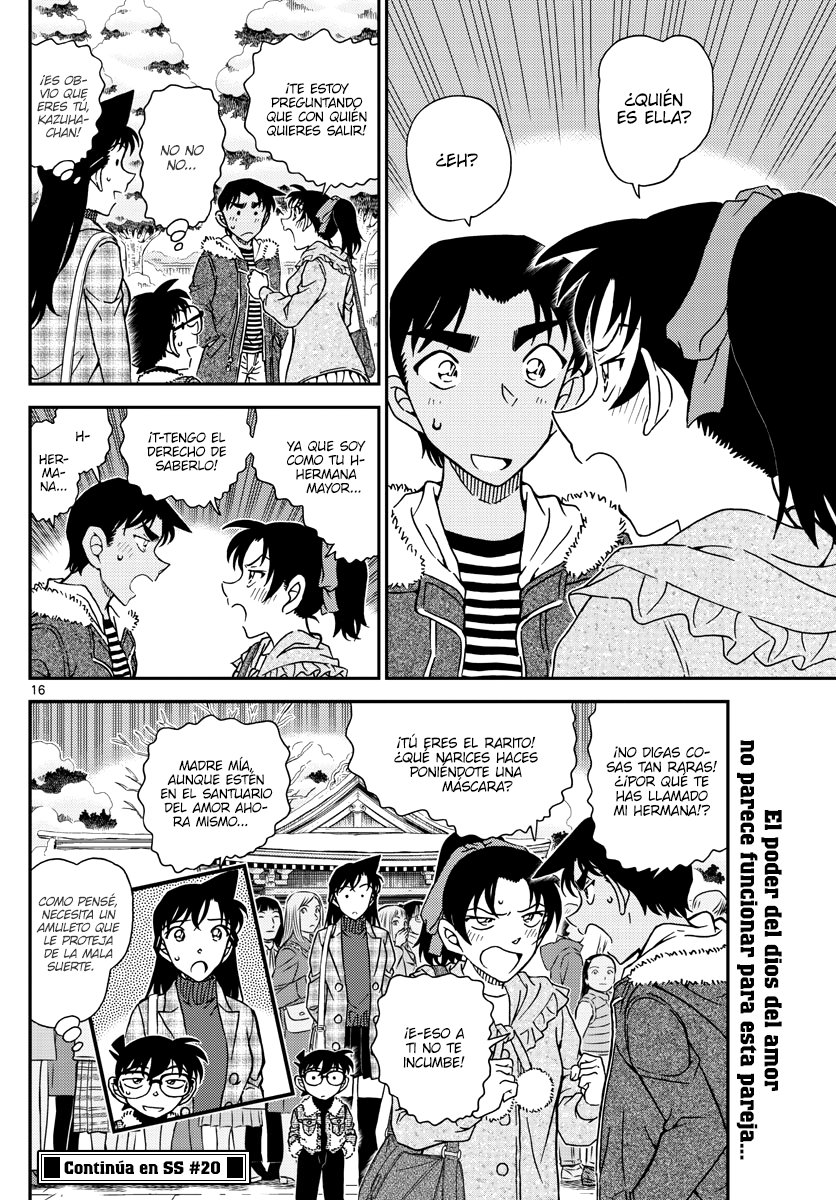 Detective Conan Capitulo 1069: Muñeco de nieve página 16