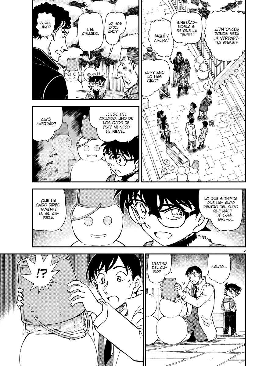 Detective Conan Capitulo 1069: Muñeco de nieve página 5