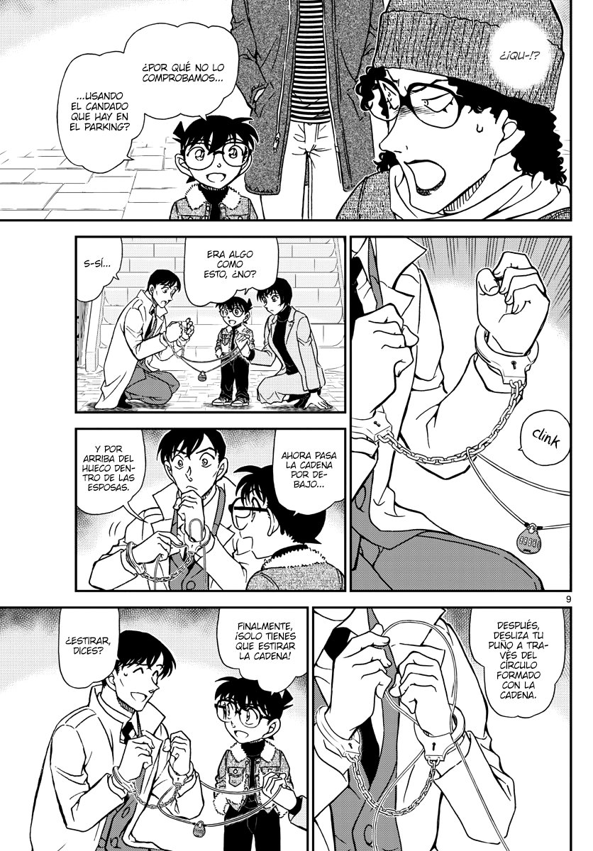 Detective Conan Capitulo 1069: Muñeco de nieve página 9