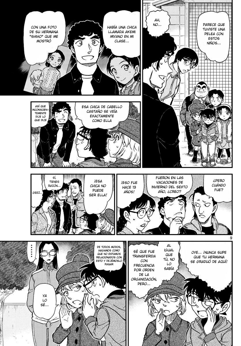 Detective Conan Capitulo 1070: Y pensar que nos veríamos en un lugar como este... página 10