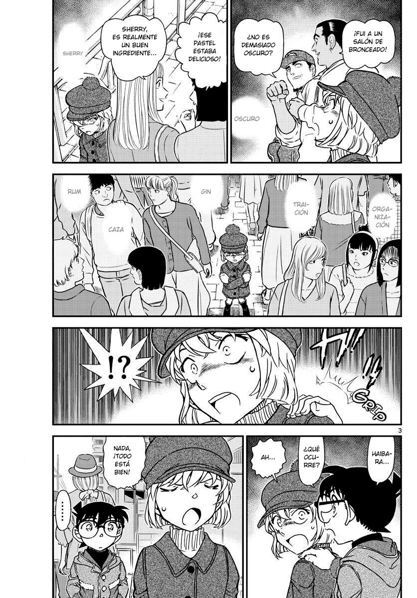 Detective Conan Capitulo 1070: Y pensar que nos veríamos en un lugar como este... página 4