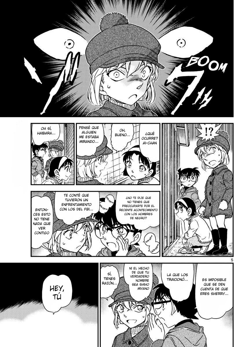 Detective Conan Capitulo 1070: Y pensar que nos veríamos en un lugar como este... página 6
