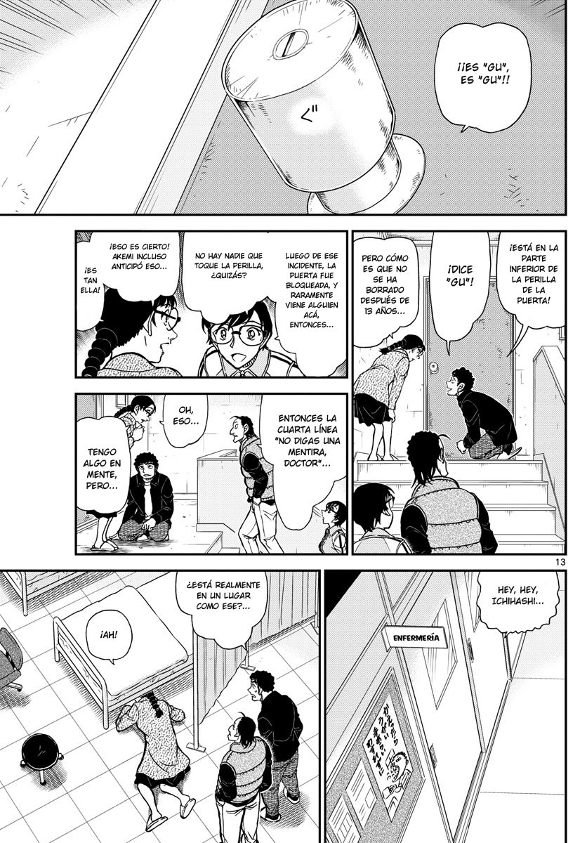 Detective Conan Capitulo 1071: Cápsula del tiempo página 13