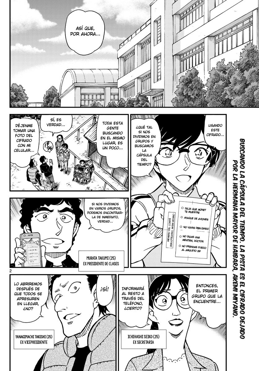 Detective Conan Capitulo 1071: Cápsula del tiempo página 2