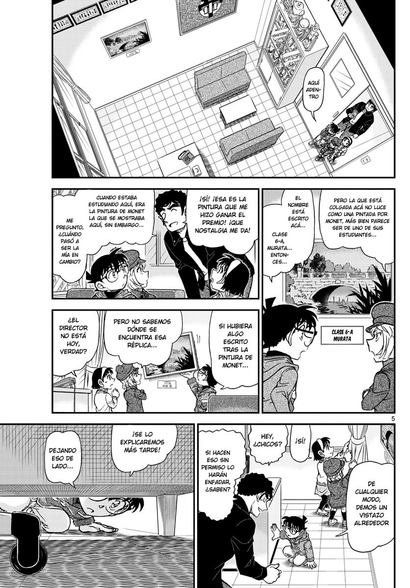 Detective Conan Capitulo 1071: Cápsula del tiempo página 5