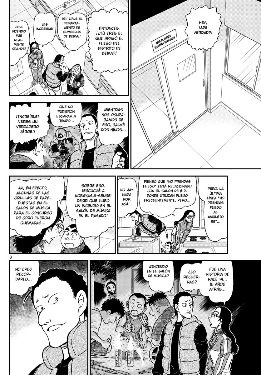 Detective Conan Capitulo 1071: Cápsula del tiempo página 8