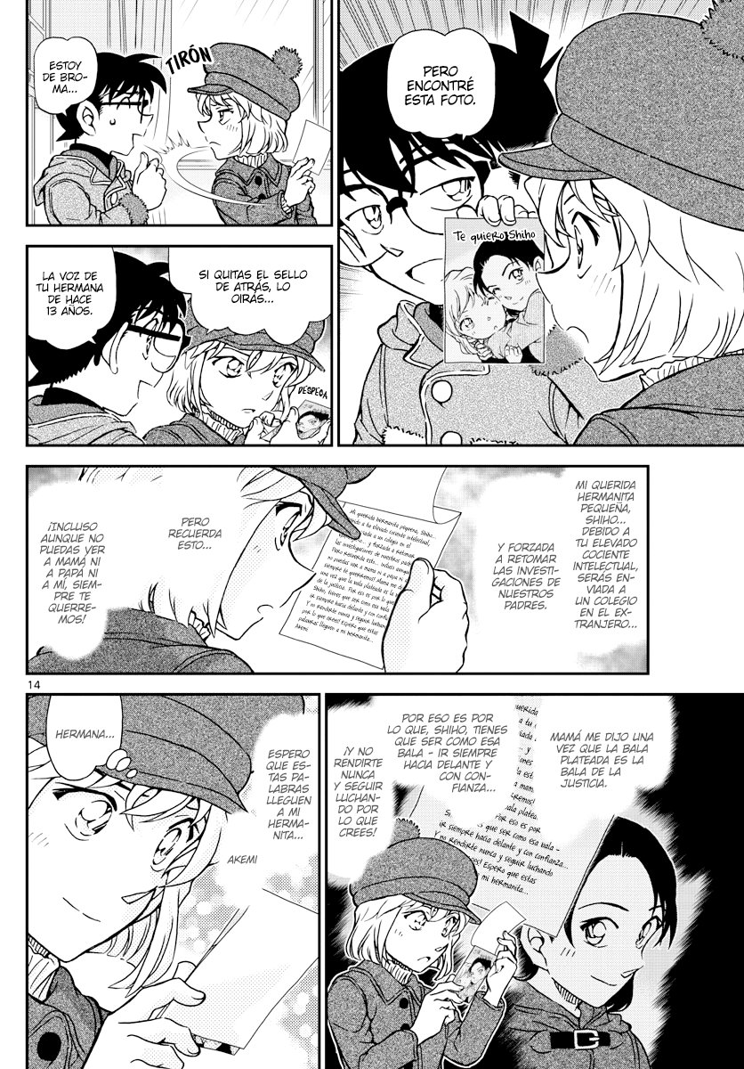 Detective Conan Capitulo 1072: La chica popular de la clase 6ºA página 14