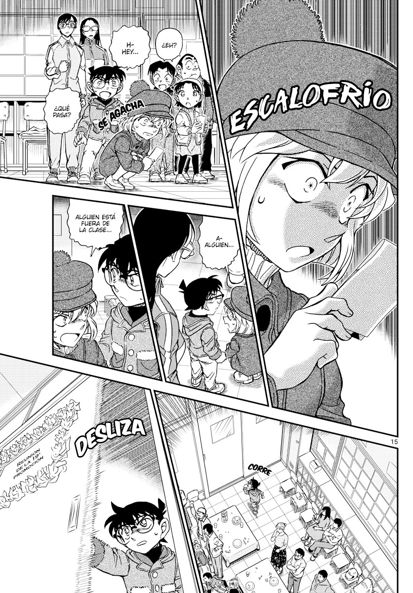 Detective Conan Capitulo 1072: La chica popular de la clase 6ºA página 15
