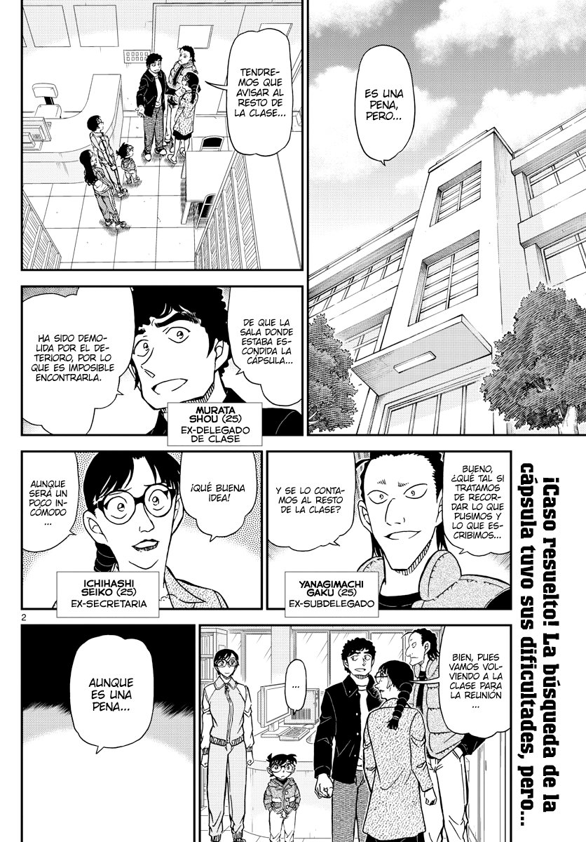 Detective Conan Capitulo 1072: La chica popular de la clase 6ºA página 2