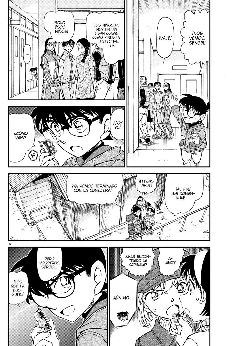 Detective Conan Capitulo 1072: La chica popular de la clase 6ºA página 4
