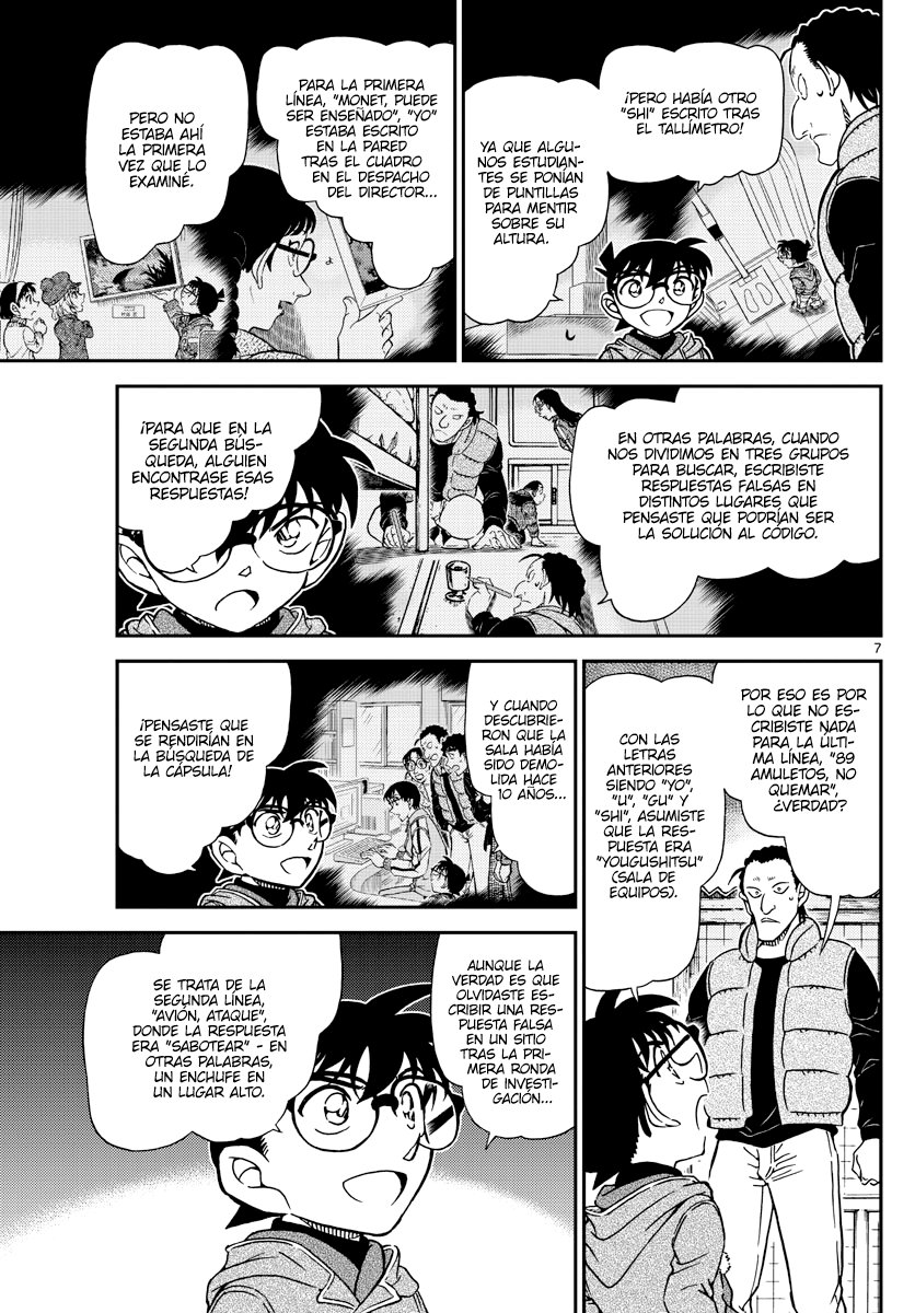 Detective Conan Capitulo 1072: La chica popular de la clase 6ºA página 7