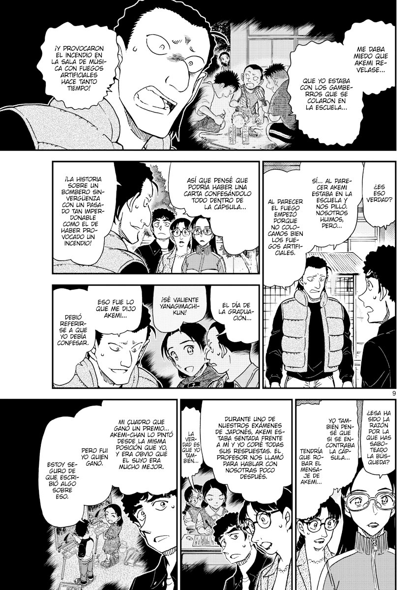 Detective Conan Capitulo 1072: La chica popular de la clase 6ºA página 9