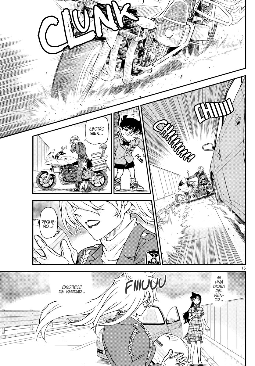 Detective Conan Capitulo 1073: La Diosa del Viento página 15