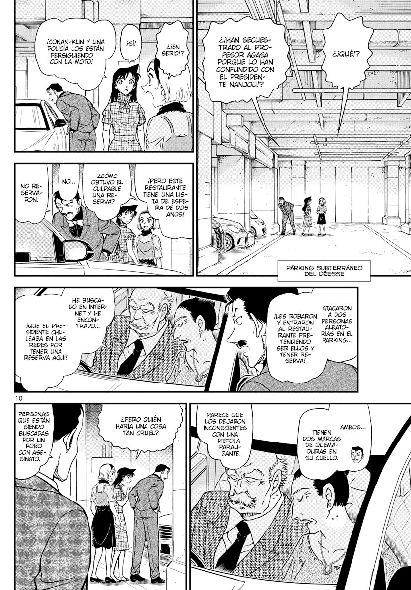 Detective Conan Capitulo 1074: Siguiendo al Viento página 10