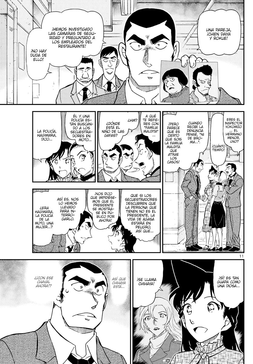Detective Conan Capitulo 1074: Siguiendo al Viento página 11