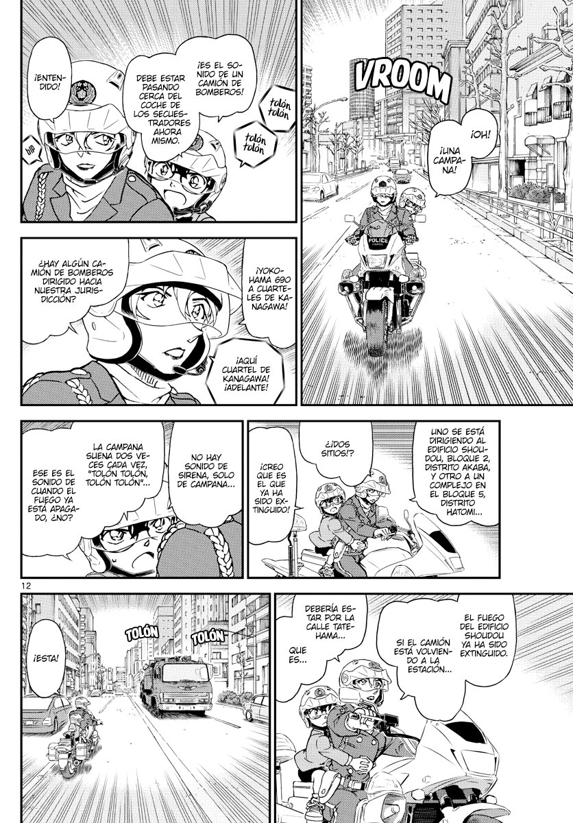 Detective Conan Capitulo 1074: Siguiendo al Viento página 12