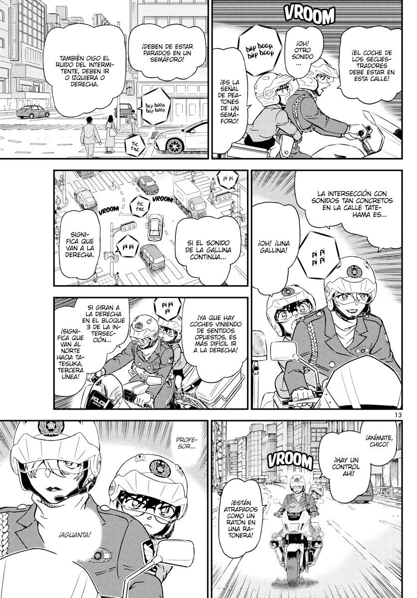 Detective Conan Capitulo 1074: Siguiendo al Viento página 13
