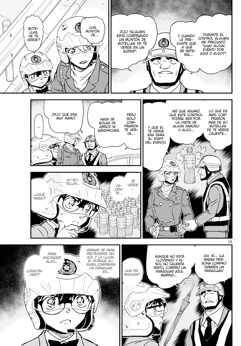Detective Conan Capitulo 1074: Siguiendo al Viento página 15