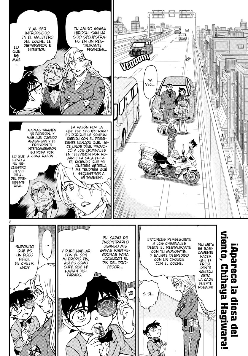 Detective Conan Capitulo 1074: Siguiendo al Viento página 2