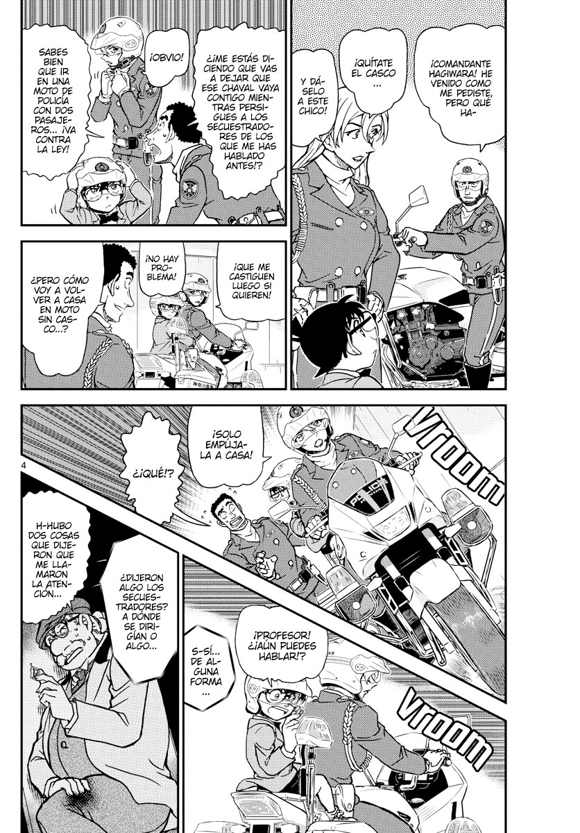 Detective Conan Capitulo 1074: Siguiendo al Viento página 4