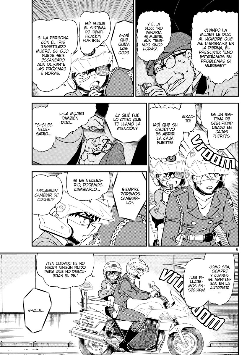 Detective Conan Capitulo 1074: Siguiendo al Viento página 5