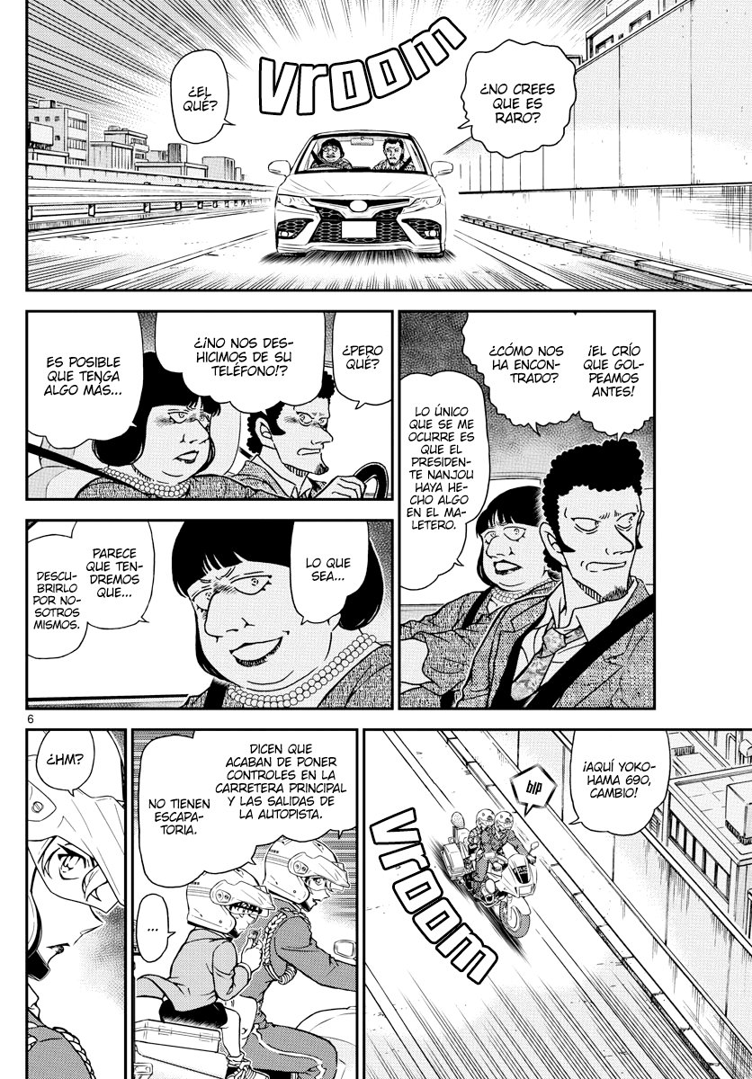 Detective Conan Capitulo 1074: Siguiendo al Viento página 6