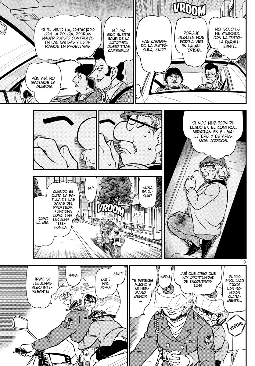 Detective Conan Capitulo 1074: Siguiendo al Viento página 9